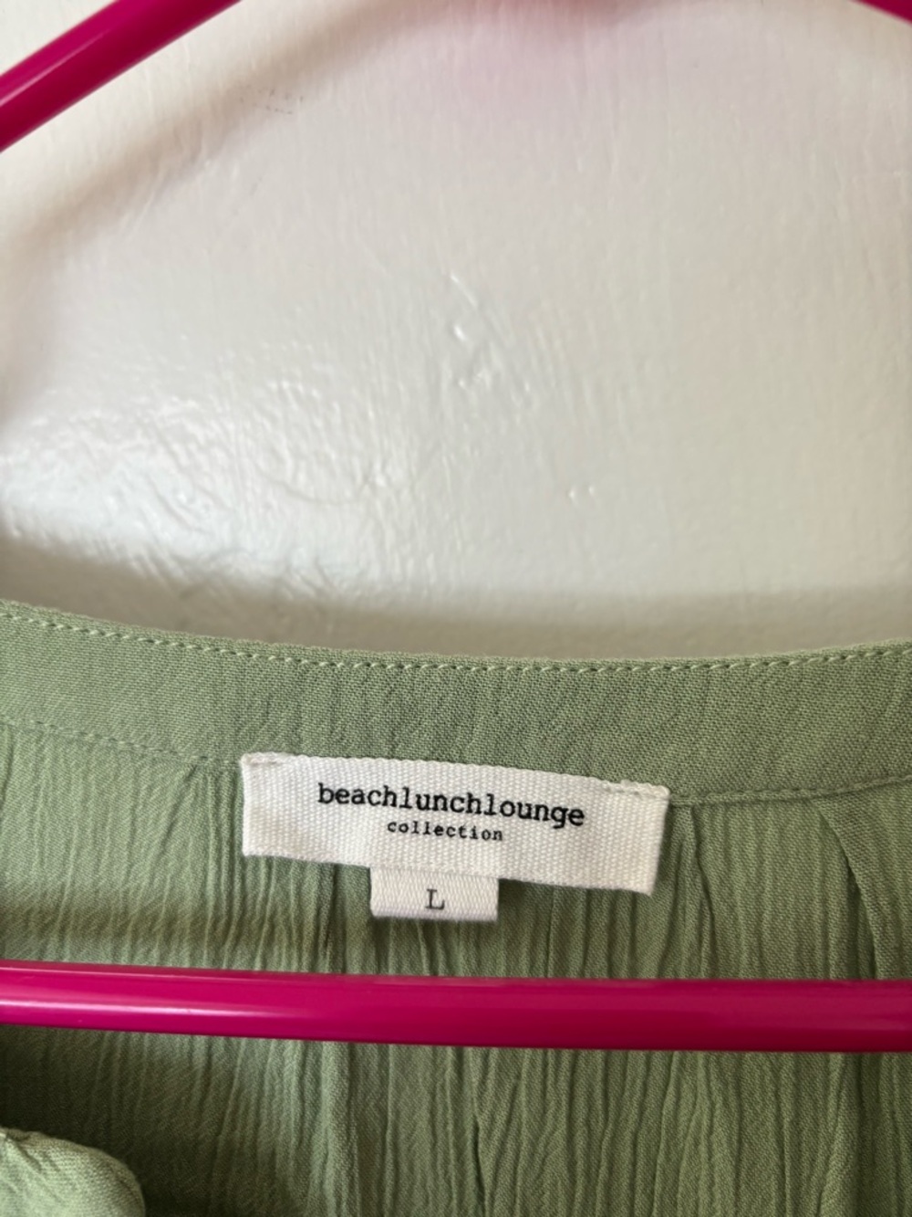 beachlunchlounge Sage Green V-Neck Maxi Dress - Picture 2 of 6